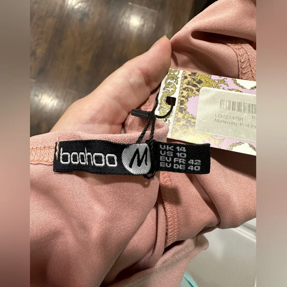 NWT Boohoo maternity midi dress - Picture 6 of 8